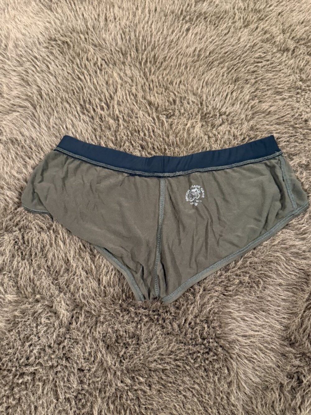 Rough Trade Men's Thin Lounge Trunks Size XL Green 7.5/10 Condition - Picture 11 of 11